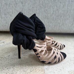 Fendi Strappy Sock Heel Sandals